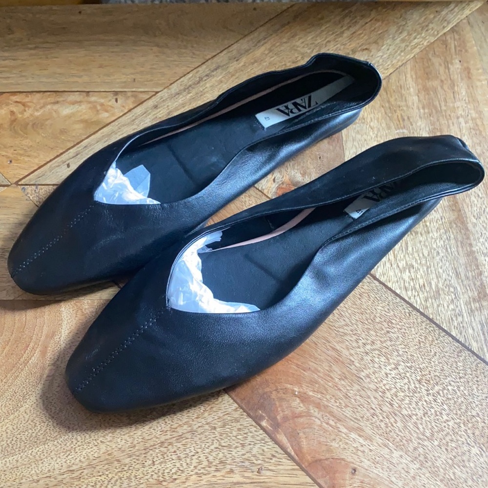Zara Shoes Ballet Flats